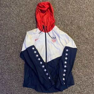 Nike USA windbreaker size small